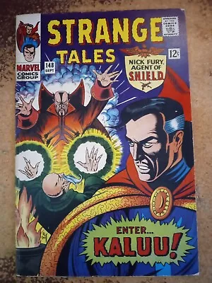 Buy Strange Tales #148 -  Origin Of Ancient One (Marvel, 1966) VG • 27.98£