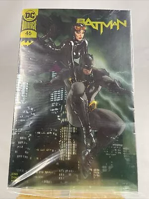 Buy DC Universe Boutique Batman #46 GOLD FOIL Artgerm Exclusive Con Variant 1st Ed • 20£
