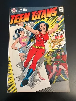 Buy TEEN TITANS 23 (1969) *Wonder Girl Key!* (VF) To (VF/VF+) *Super Bright/Glossy!* • 87.19£