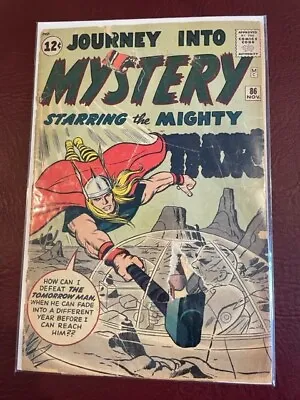Buy Journey Into Mystery Starring The Mighty Thor #86 Nov 1962 Marvel Comic • 118.59£