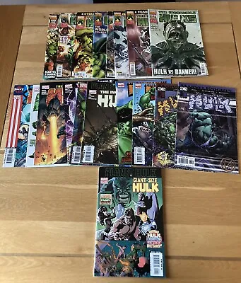 Buy 19 X Marvel , Mixed Lot Of The Incredible Hulk Comics. • 15£