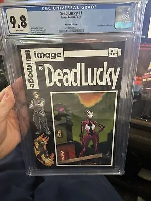 Buy Dead Lucky 1 Comico Grendel Homage Variant CGC 9.8 Primer 2 Image Comic 2022 • 51.78£