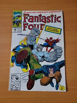 Buy Fantastic Four #348 Direct Market Edition ~ VF NEAR MINT NM ~ 1991 Marvel Comics • 5.59£