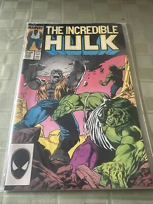 Buy Incredible Hulk #332 June 1987 NM To Mint Condition Very Clean Issue… • 118.54£