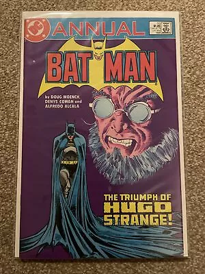 Buy Batman Annual #10 - DC 1986 - Vs Hugo Strange • 3£