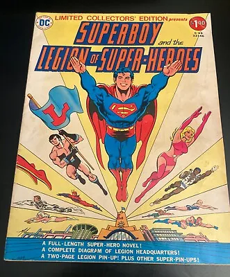 Buy 3 DC Treasury Ed's! SUPERBOY/LEGION (C49/'76)•SUPERMAN (C31/'74)•ACTION #1 VG/FN • 19.95£