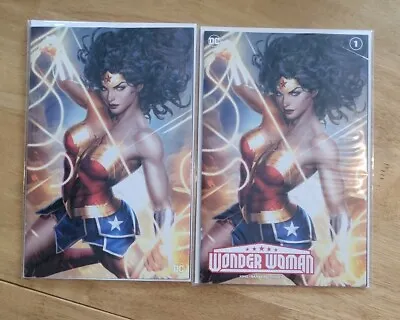 Buy Wonder Woman #1 Ariel Diaz Trade Dress & Virgin Exclusive Comic Set • 17£