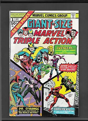 Buy Giant-Size Marvel Triple Action #1 Reprint 60's Avengers Daredevil Strange Tales • 19.59£