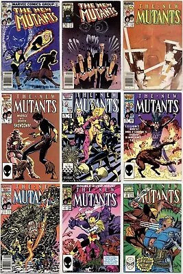 Buy Lot Of 9 The New Mutants #1,24,26,41,43,44,47,50 & 93 - Marvel 1983,85,86,87,90 • 16.75£
