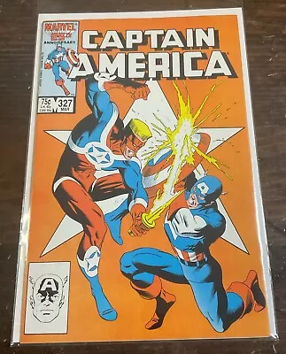 Buy Captain America #327 VF-NM (1987) 2nd Appearance And 1st Cover Of John Walker • 5.56£