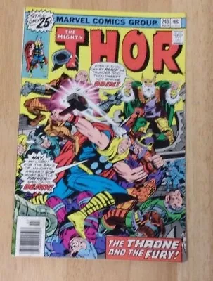 Buy Mighty Thor #249 1976 Sharp Vf-- Asgard In Shambles,odin Mad,much More • 8.83£