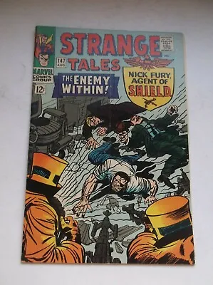 Buy Marvel: Strange Tales #147, 1st Kaluu Appearance, Lee/kirby, 1966, Fn/vf (7.0)!! • 47.57£