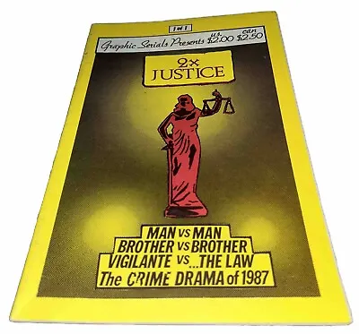 Buy 2X JUSTICE (1987 Series) #1 Graphic Serials Comics Comic Book • 8.08£