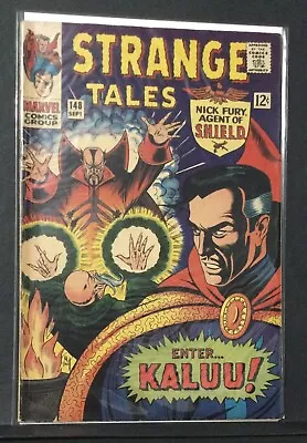 Buy Strange Tales - #148 - Origin Ancient One 1st Kaluu - Marvel - 1966 - G/VG • 13.67£