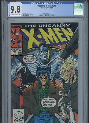 Buy Uncanny X-Men #245 1989 CGC 9.8 • 79.06£
