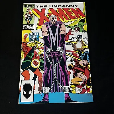 Buy Uncanny X-Men # 200 Key Trial Of Magneto Double Size 1st Fenris 1985 Marvel • 11.85£