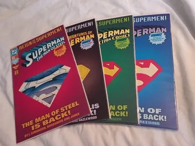 Buy Reign Of The Supermen DC  1993 Superman 12, 13, 14 & 15 COMPLETE SET • 21.38£