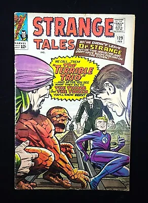 Buy Strange Tales #129 The Terrible Trio G (2.5) • 14.23£