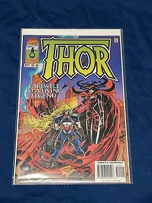 Buy THOR #502 - MARVEL Comics - 1996 - FINAL ISSUE Of First Run • 6.27£