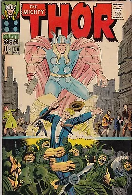 Buy Thor 138 - 1967 - Kirby - Fine/Very Fine -   REDUCED PRICE • 27.50£