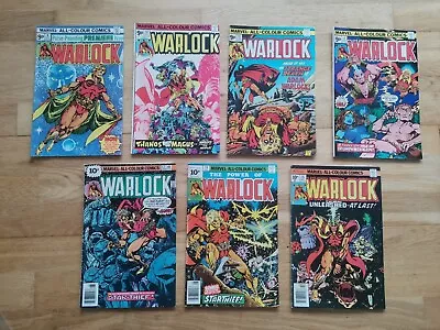 Buy Warlock #9-15 1975 Key Issues Guardians Of The Galaxy Magus Thanos Marvel Comics • 59.99£