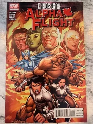 Buy Alpha Flight 1 Chaos War - Marvel Comics 2010 Hot VF 1st Print News-stand Rare • 3.99£