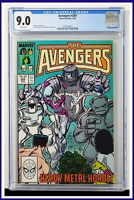 Buy Avengers #289 CGC Graded 9.0 Marvel March 1988 White Pages Comic Book. • 57.57£