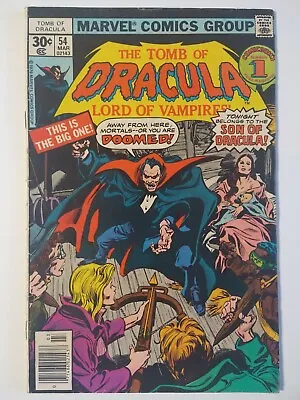 Buy Marvel Comics Tomb Of Dracula #54 1st Appearance Janus Son Of Dracula And Domini • 19.21£