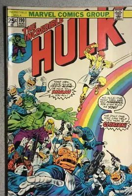 Buy INCREDIBLE HULK #190 (1975) Marvel Comics VG/VG+ • 12.04£