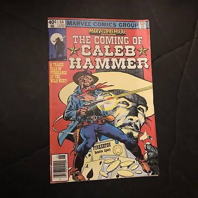 Buy MARVEL PREMIERE # 54 The Coming Of CALEB HAMMER 1980 Marvel Comics Group  • 8.26£