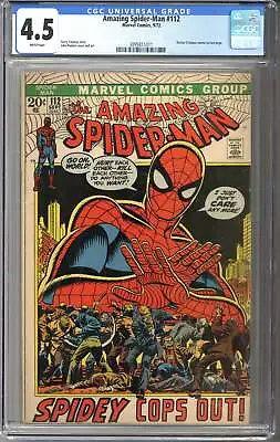 Buy Amazing Spider-man #112 CGC 4.5 • 69.53£