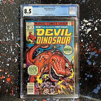 Buy Devil Dinosaur #1 (Apr 1978, Marvel) 1st APPEARANCE - CGC GRADED 8.5 • 39.53£