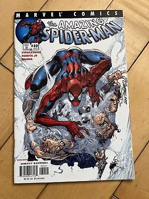 Buy Amazing Spider-Man #30 - 1st Appearance Of Ezekiel + Morlun VFN Bagged & Boarded • 18.75£