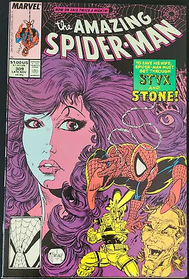 Buy Marvel AMAZING SPIDER-MAN #309 Direct (Nov 1988) Todd McFarlane David Michelinie • 39.52£