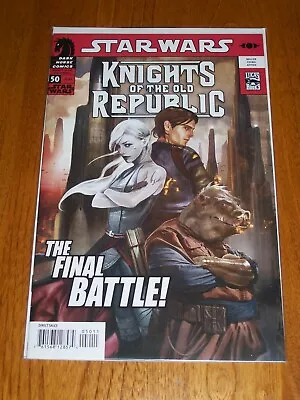 Buy Star Wars: Knights Of The Old Republic #50 2010 VF/NM Dark Horse Last Issue • 15.99£