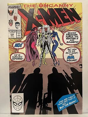 Buy Uncanny X-Men #244 * 1989 Image * First Appearance Jubilee * FN? * (L39) • 20.10£