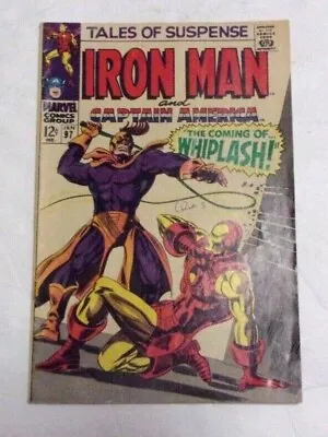 Buy Tales Of Suspense #97 1967 Nice Vg+ 1st Whiplash Also Cap And Black Panther  • 36.04£