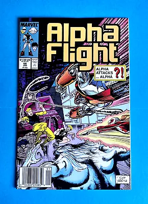 Buy Alpha Flight #66 (vol 1)  Marvel Comics  Jan 1989  Nm  1st Print • 4.99£