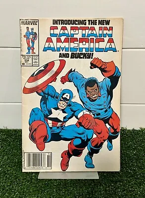 Buy Introducing The New Captain America And Bucky! #334 Marvel Comic Book 1987 • 5.55£
