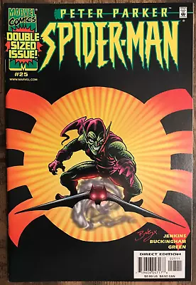 Buy Spectacular Spider-Man #25 Green Goblin Osborn Peter Parker Variant A NM/M 2001 • 6.32£