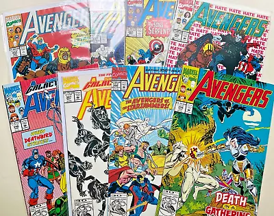 Buy 8 Avengers Marvel Comics Job Lot # 331, 337, 341, 342, 346, 347, 350, 356 • 15£