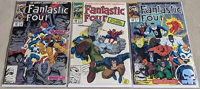 Buy Fantastic Four #347 #348 #349 (1990-1991) Marvel Comics Lot - Art Adams Art • 9.64£