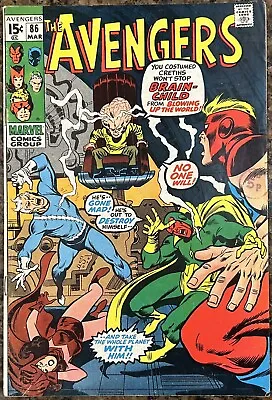 Buy Avengers #86 - 2nd App Squadron Supreme! (Marvel 1971) • 39.99£
