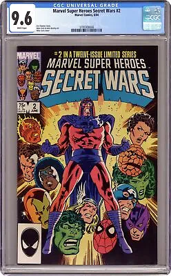 Buy Marvel Super Heroes Secret Wars #2D CGC 9.6 1984 3785008006 • 65.59£