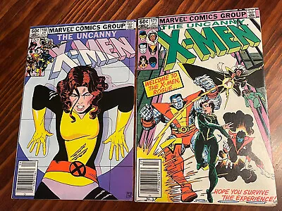 Buy Uncanny X-Men Lot #168 And #171 1st Appearance Madelyne Pryor & Rogue Joins KEY • 38.70£
