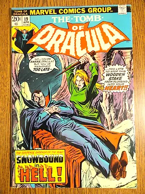 Buy Tomb Of Dracula #19 Wolfman & Colan Fine 1st Print Blade Origin Key Marvel MCU • 26.49£