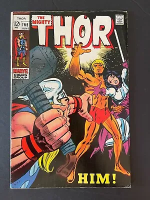 Buy Thor #165 - First Full Appearance Of Adam Warlock (Marvel, 1962) F/VF • 316.01£