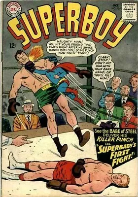 Buy SUPERBOY #124 VG, 1st Insect Queen, DC Comics 1965 Stock Image • 11.07£