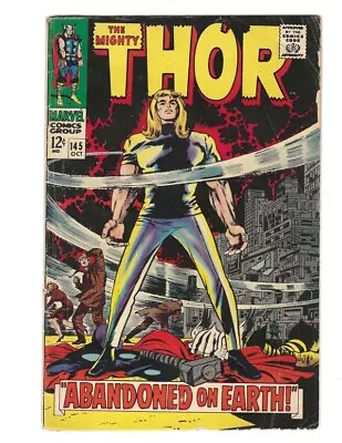 Buy Thor #145 Marvel 1967 VG Or Better Circus Of Crime Jack Kirby Combine Shipping • 11.98£