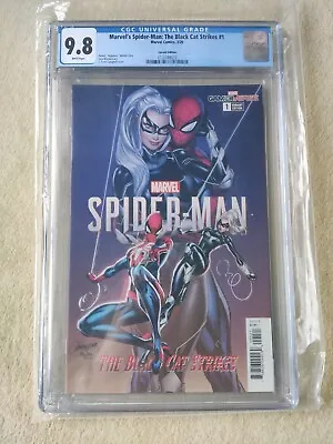 Buy 2020 Marvel's Spider-Man: The Black Cat Strikes #1 JS Campbell 1:50 - CGC 9.8 - • 214.49£